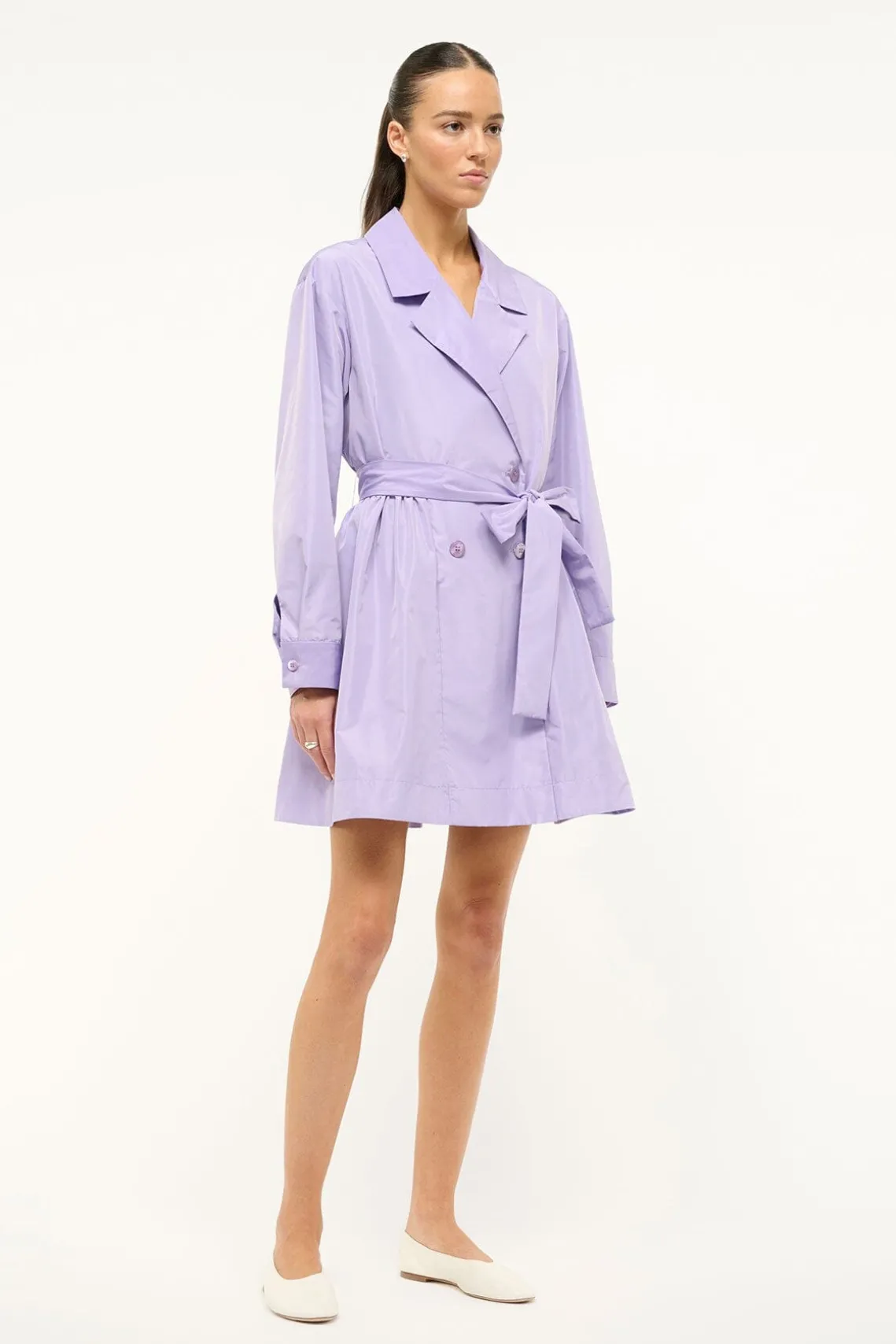 RINA TRENCH LILAC