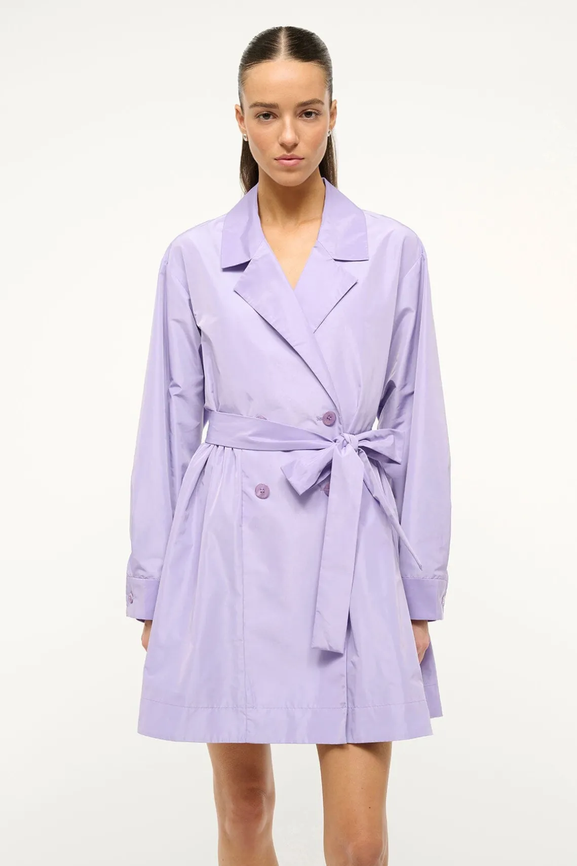 RINA TRENCH LILAC