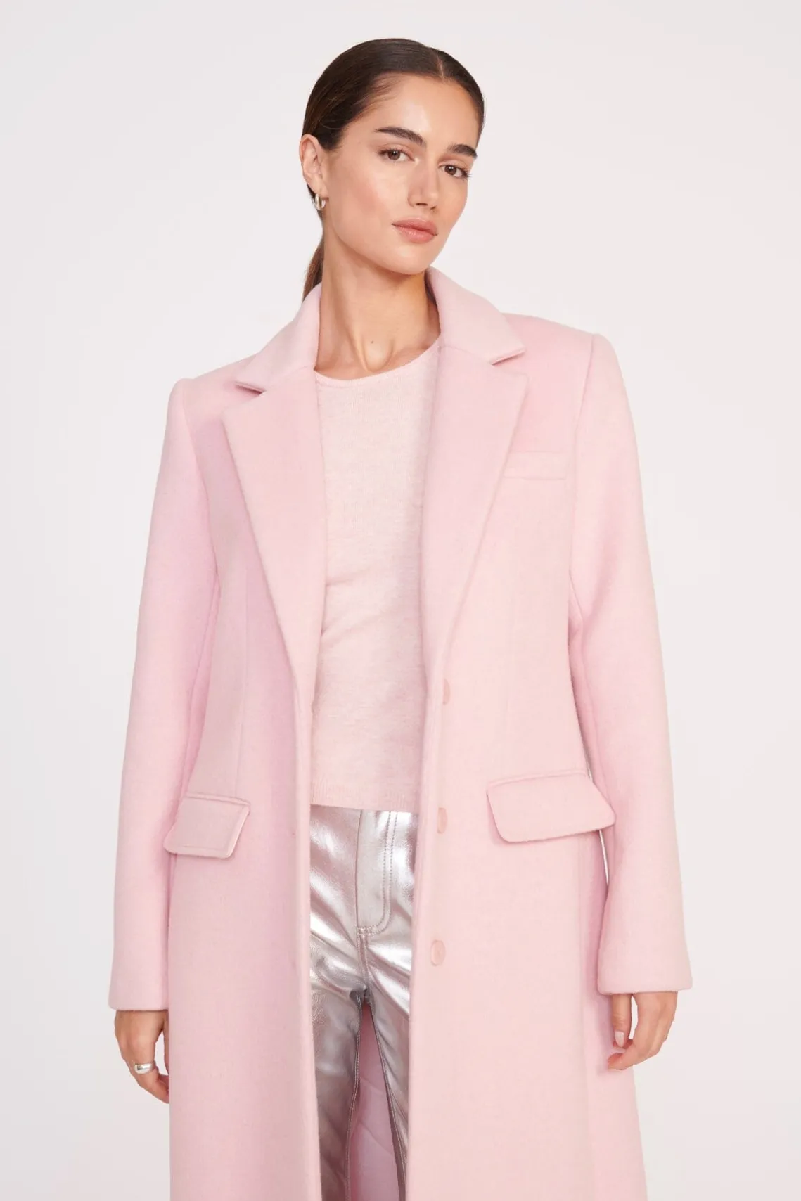 SANZA COAT PINK SORBET