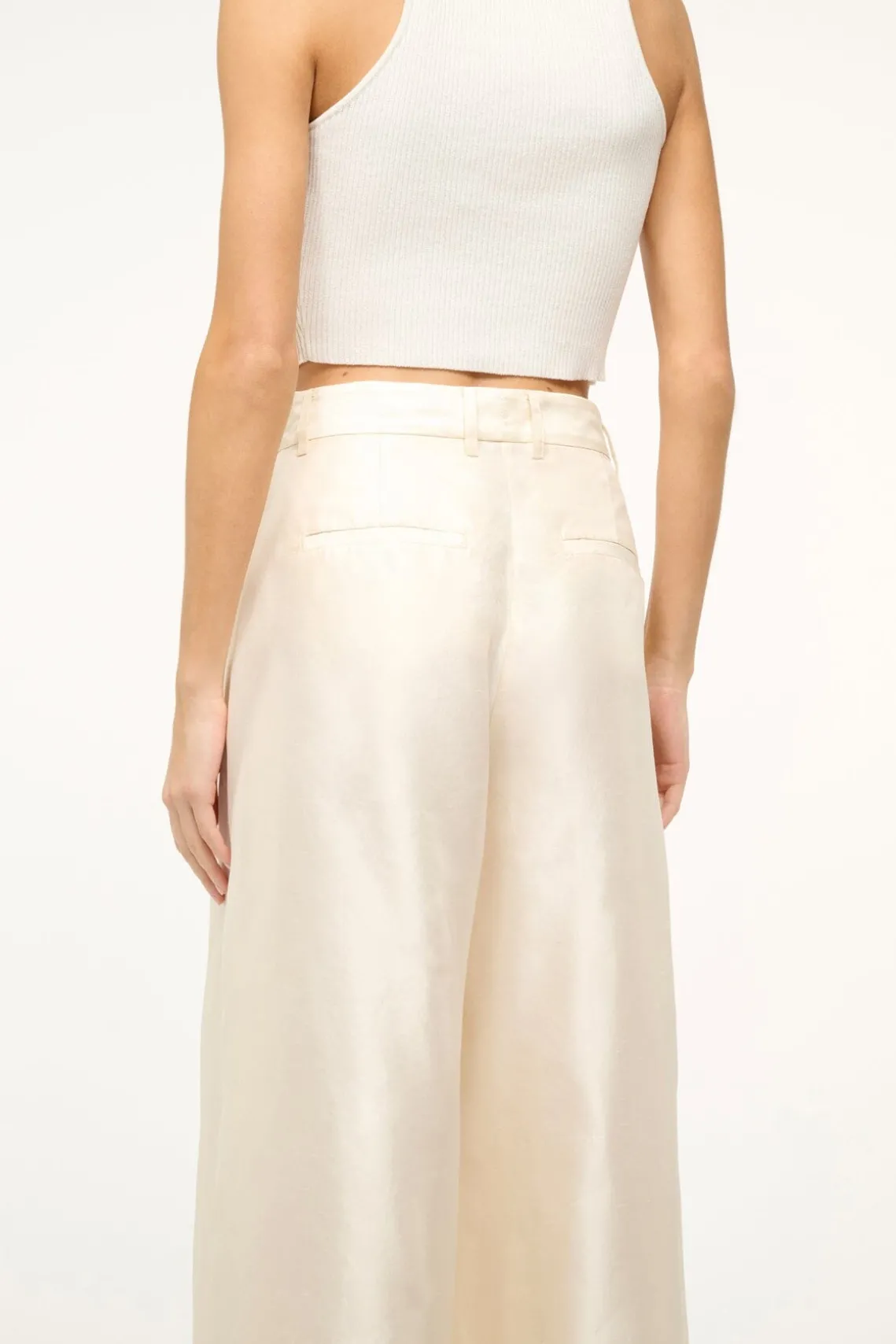 SASHA PANT IVORY