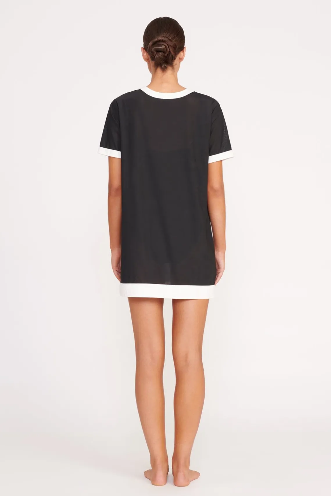 SELAH DRESS BLACK WHITE