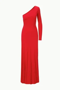 SERENA DRESS RED ROSE