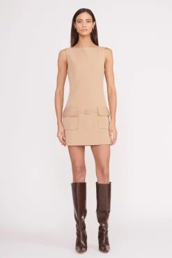 SHEILA DRESS CAMEL