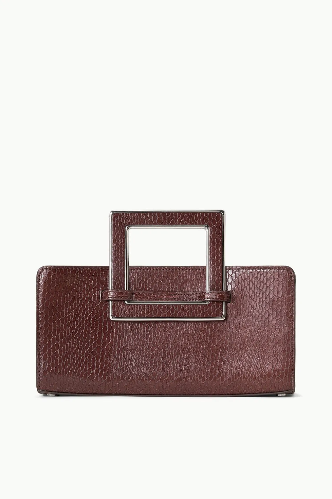 SHIRLEY CONVERTIBLE CLUTCH MAHOGANY
