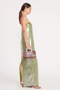 SHIRLEY CONVERTIBLE CLUTCH MAHOGANY