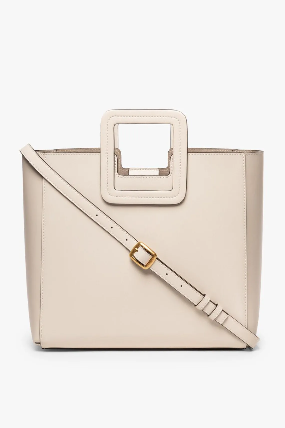 SHIRLEY LEATHER BAG CREAM