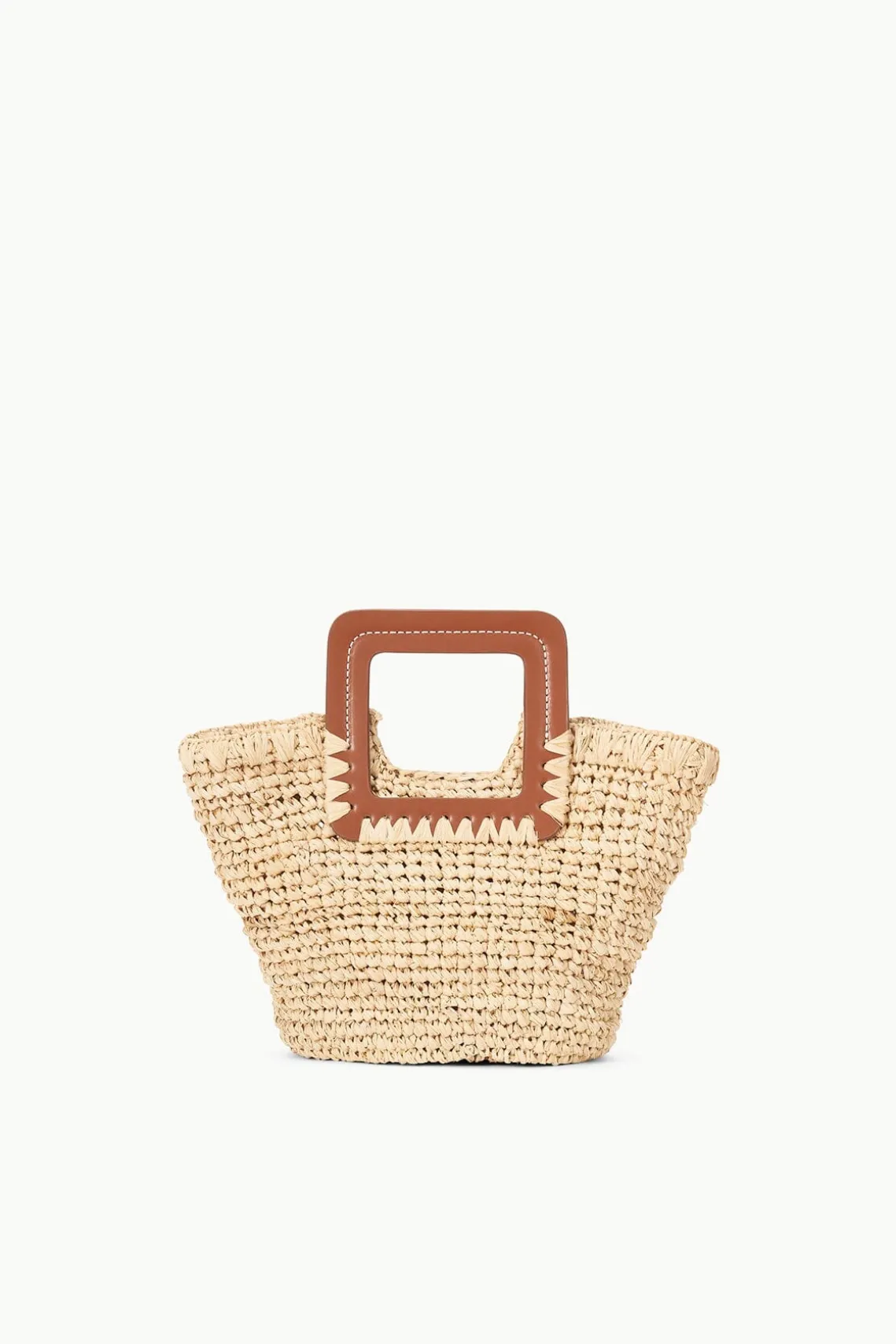 SHIRLEY MINI BUCKET BAG NATURAL RAFFIA