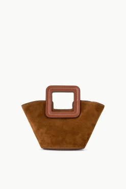 SHIRLEY MINI BUCKET BAG TAN