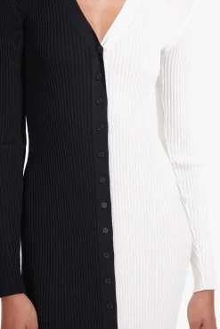 SHOKO SWEATER BLACK WHITE