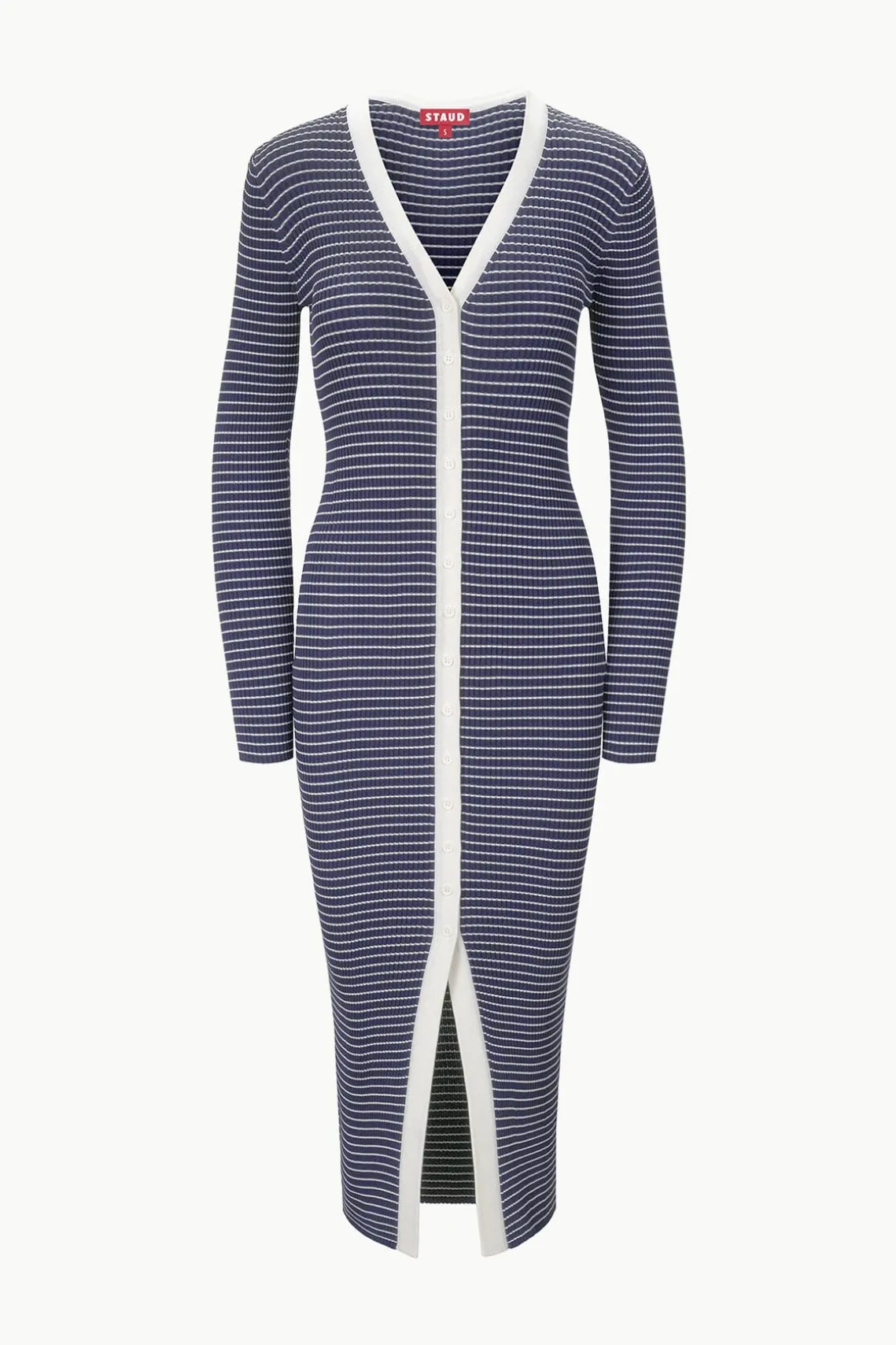 SHOKO SWEATER NAVY MICRO STRIPE