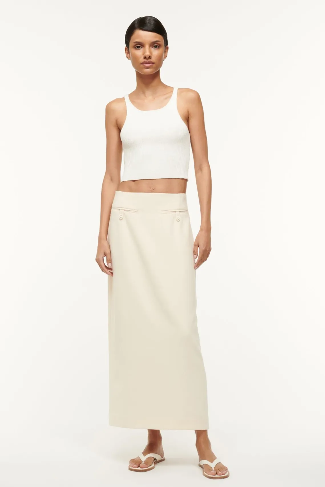 SMITH SKIRT ECRU