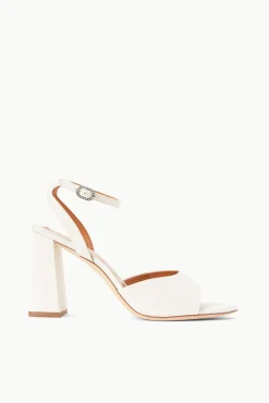 SOLANGE HEEL  WHITE
