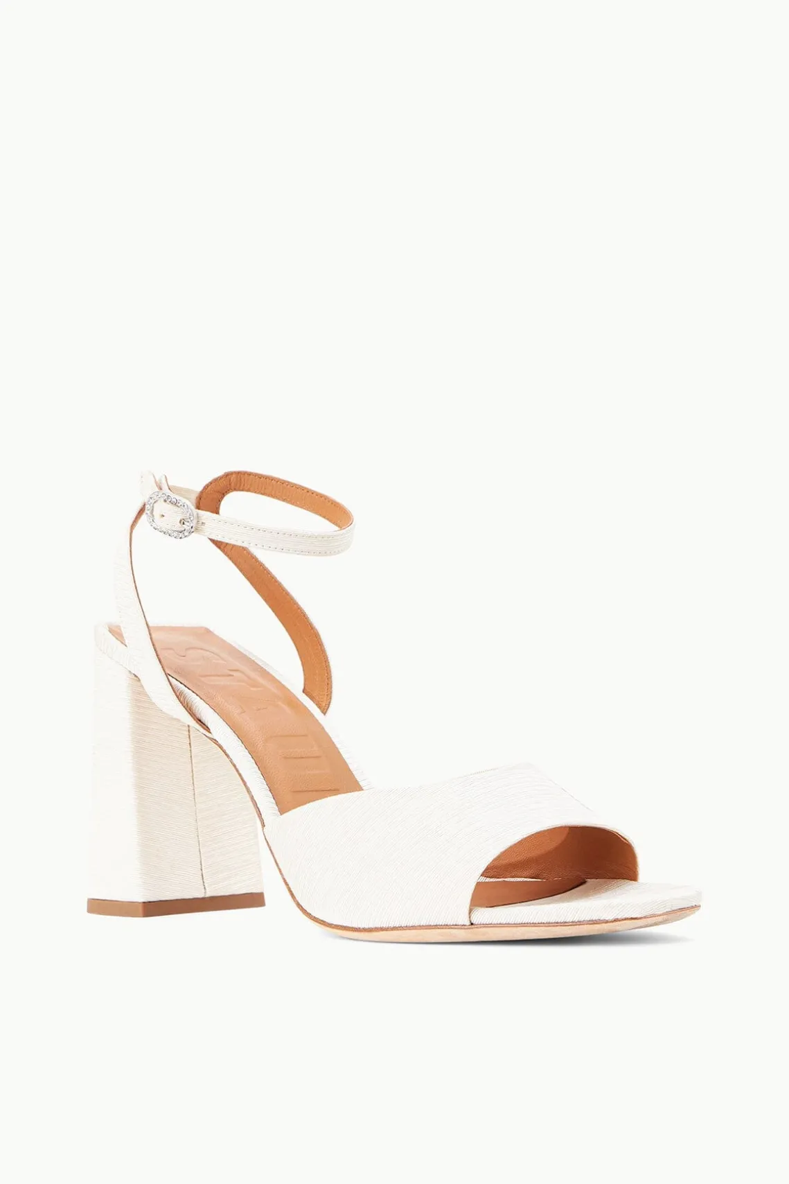 SOLANGE HEEL WHITE