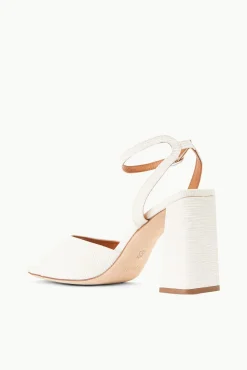 SOLANGE HEEL WHITE