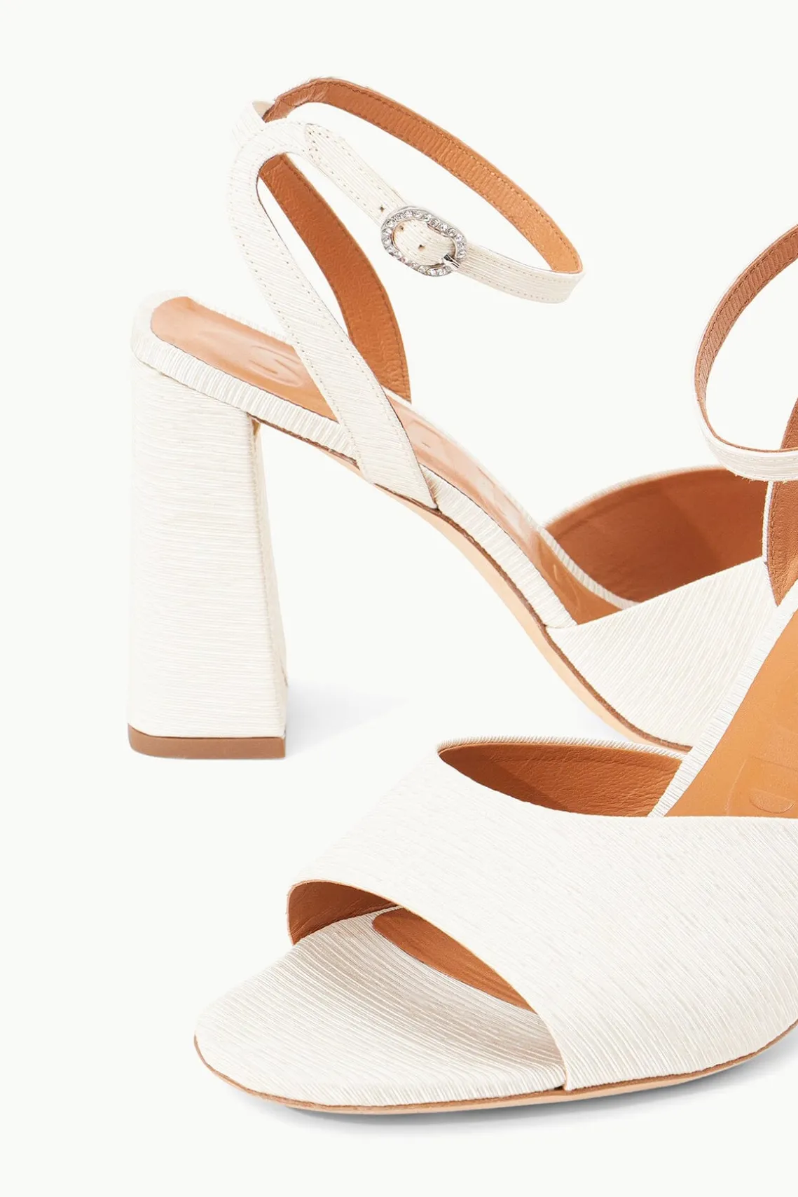 SOLANGE HEEL WHITE