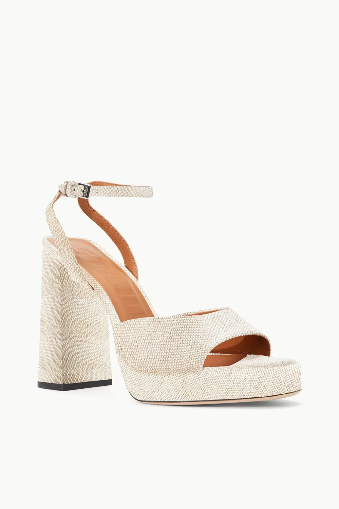 SOLANGE PLATFORM NATURAL LINEN