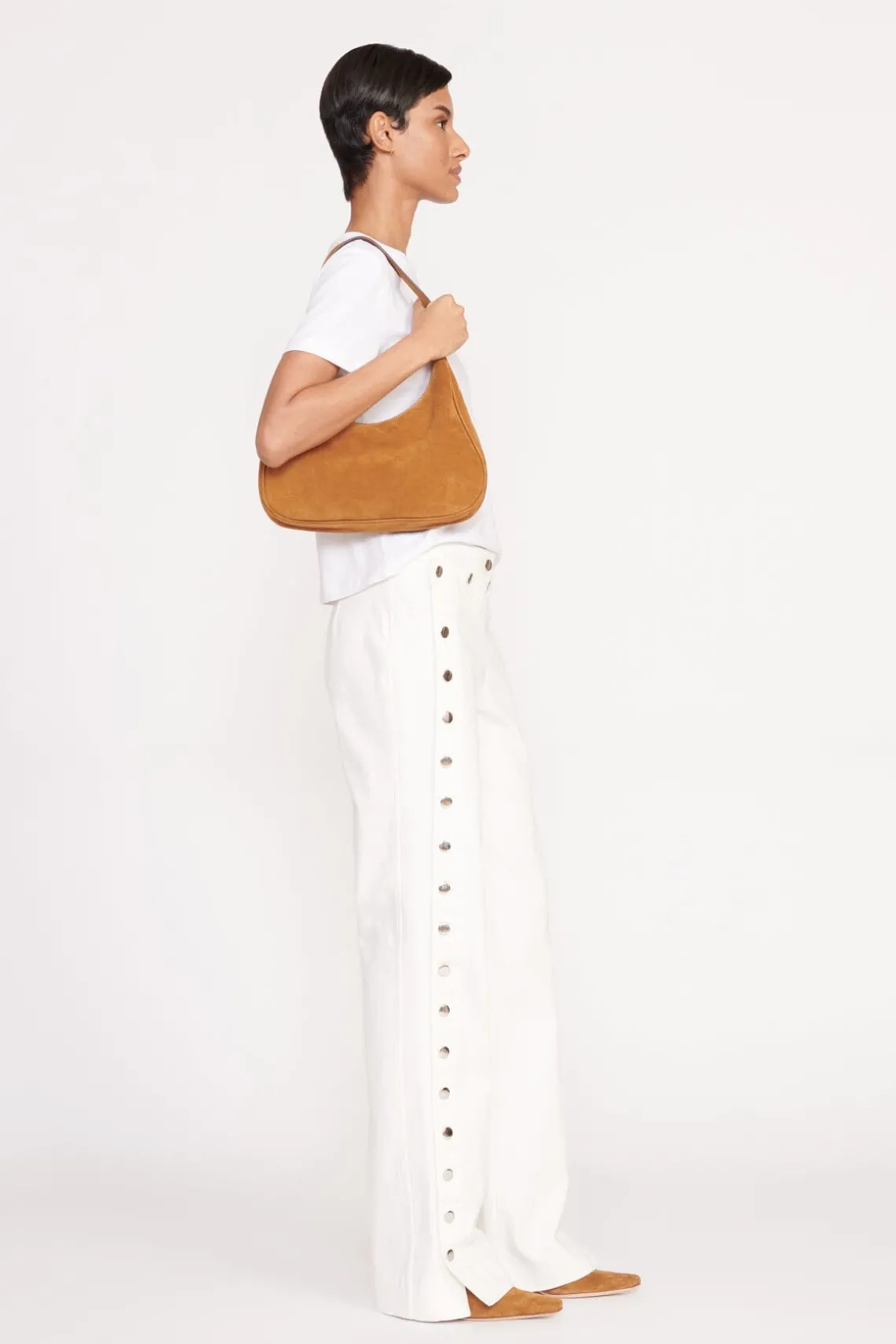 SYLVIE SHOULDER BAG TAN