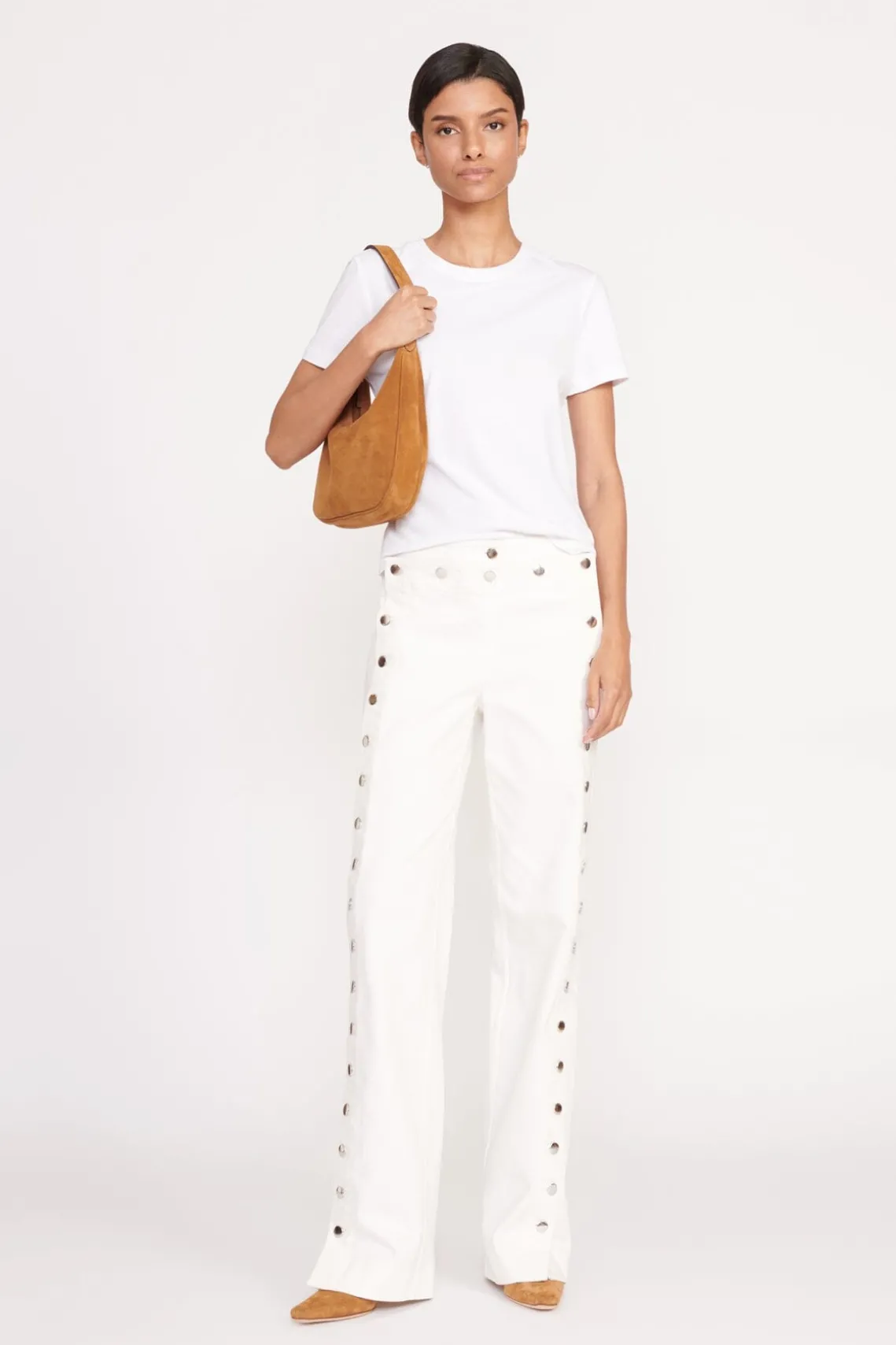SYLVIE SHOULDER BAG TAN