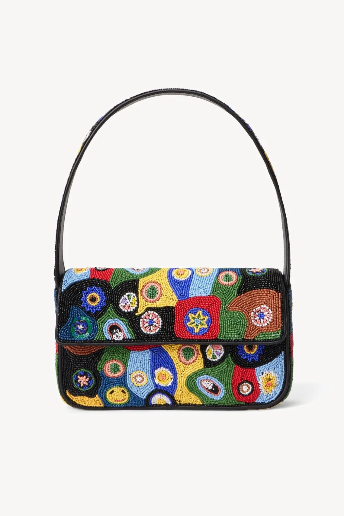 TOMMY BEADED BAG BLACK MILLEFIORI