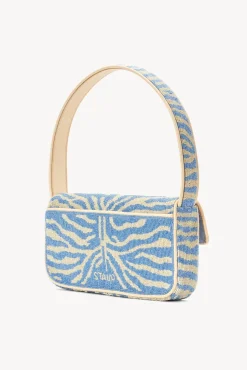 TOMMY BEADED BAG LIGHT BLUE CREAM