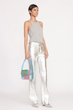 TOMMY BEADED BAG PATCHWORK SHERBET