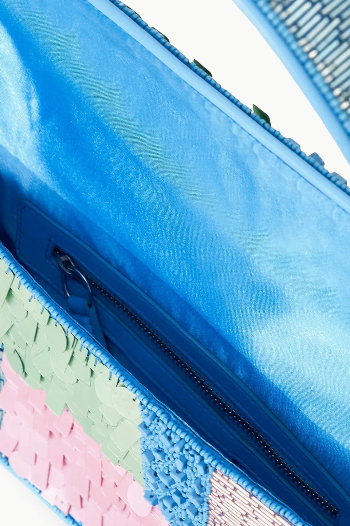 TOMMY BEADED BAG PATCHWORK SHERBET