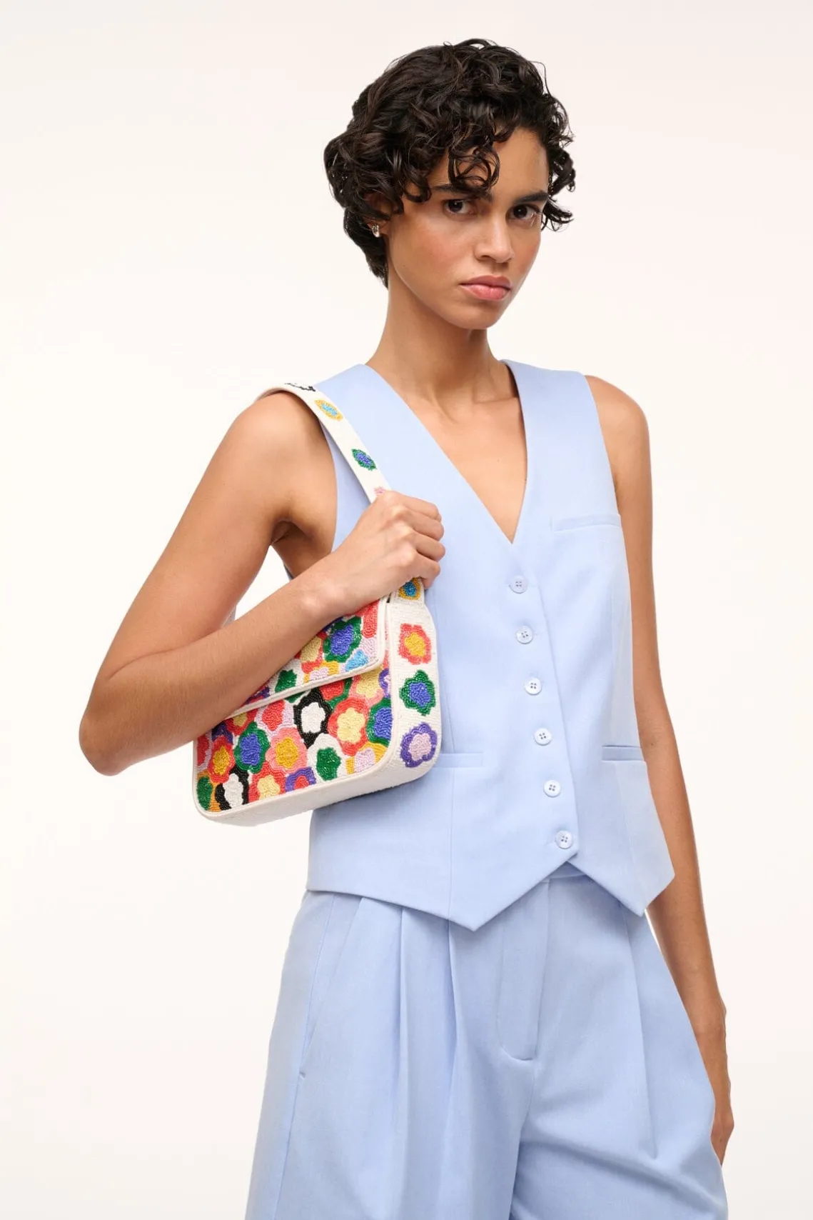 TOMMY BEADED BAG SPRING BOUQUET