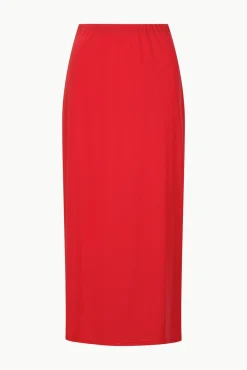 TREY SKIRT RED ROSE