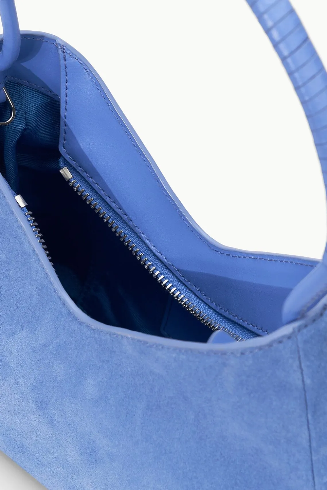 VALERIE SHOULDER BAG BLUE HYDRANGEA