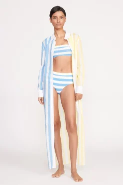 VITA DRESS BUTTERCUP SEASHORE STRIPE