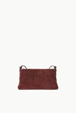 VIVI CROSSBODY BAG MAHOGANY SUEDE