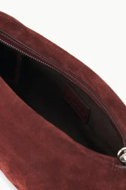 VIVI CROSSBODY BAG MAHOGANY SUEDE