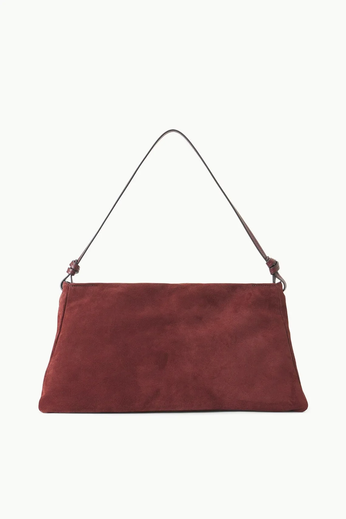 VIVI SHOULDER BAG MAHOGANY SUEDE