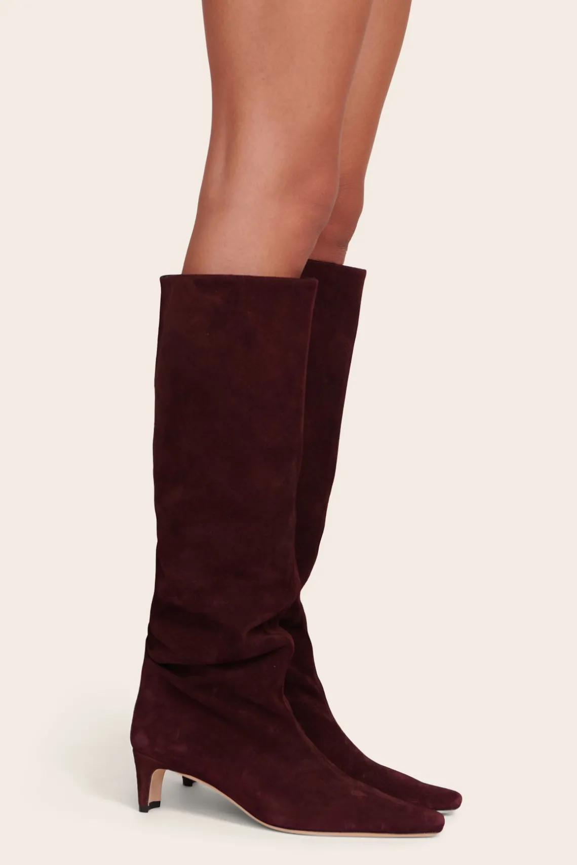 WALLY BOOT PLUM SUEDE