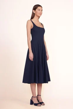 WELLS DRESS  NAVY
