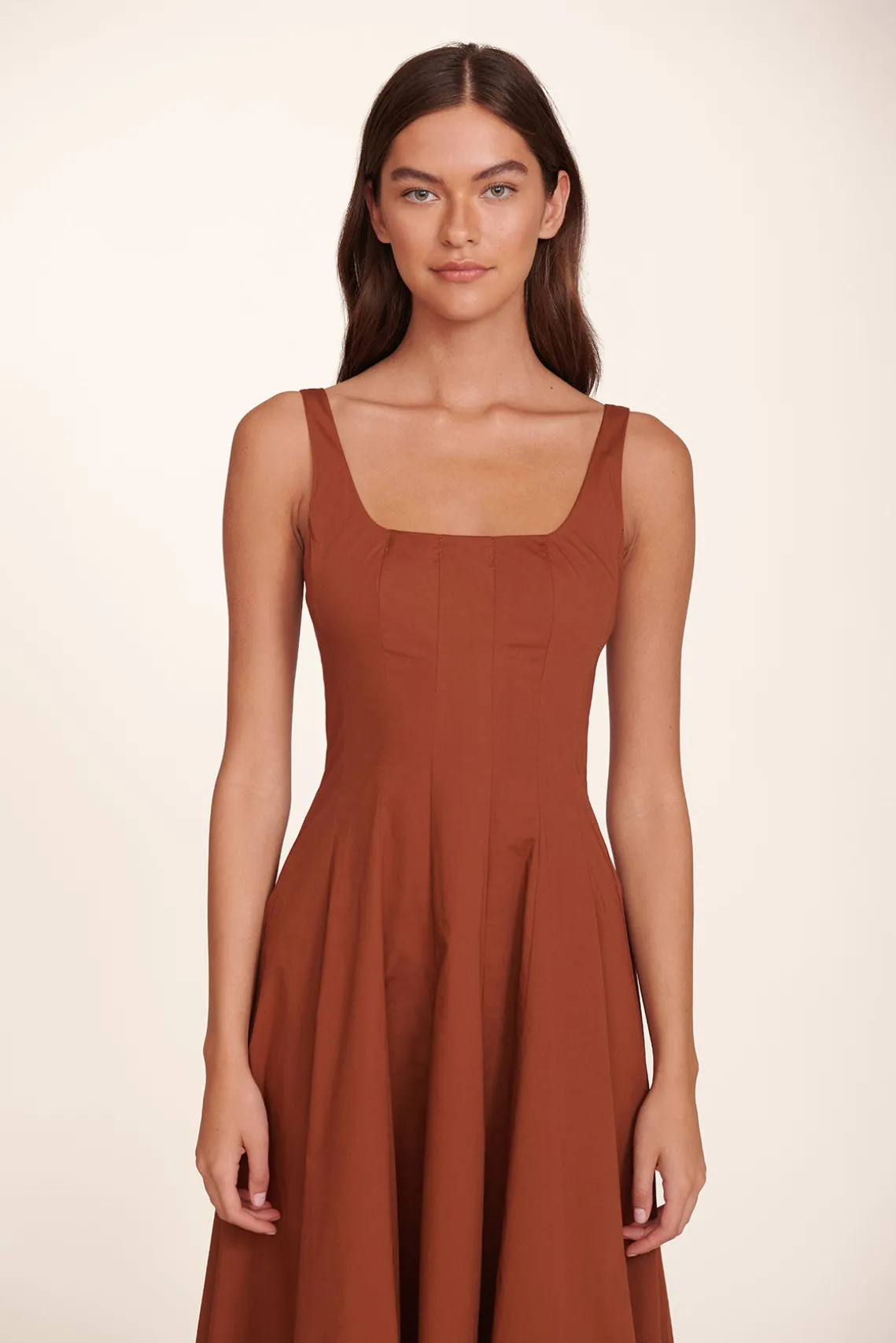 WELLS DRESS TAN