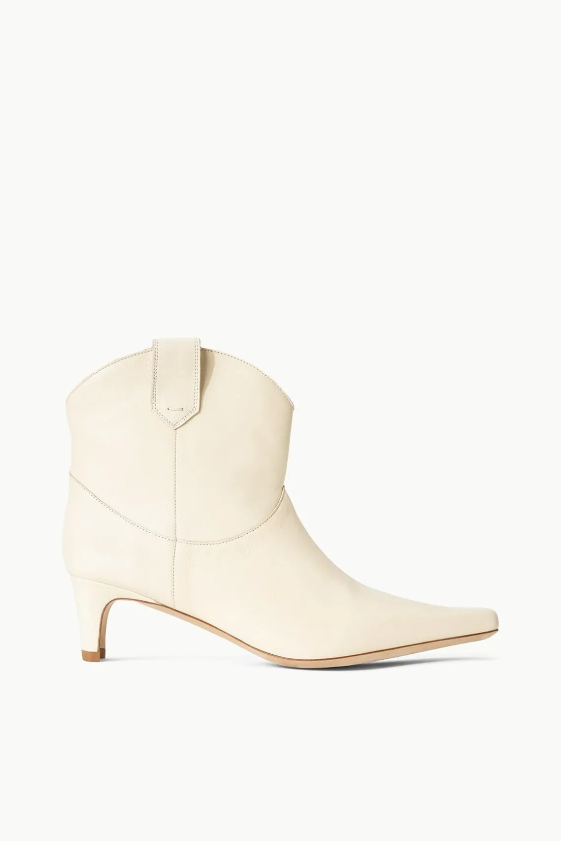 WESTERN WALLY ANKLE BOOT CREAM