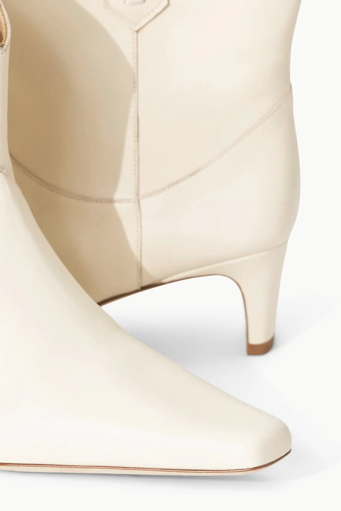 WESTERN WALLY ANKLE BOOT CREAM